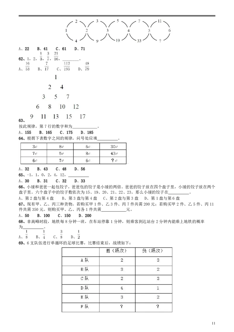 2018年上海市公务员录用考试《行测》真题（B类）_34省+国考真题_34省考+国考pdf版推荐用这个版本_34省行测+申论真题pdf推荐用这个版本_上海公务员考试真题pdf版_题目
