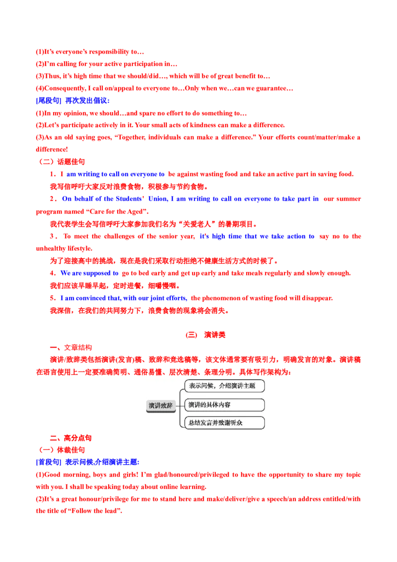专题03非书信类应用文写作（讲义）（原卷版）_3.2025英语总复习_2024年新高考资料_2.2024二轮复习_2024年高考英语二轮复习讲练测（新教材新高考）_第五部分写作