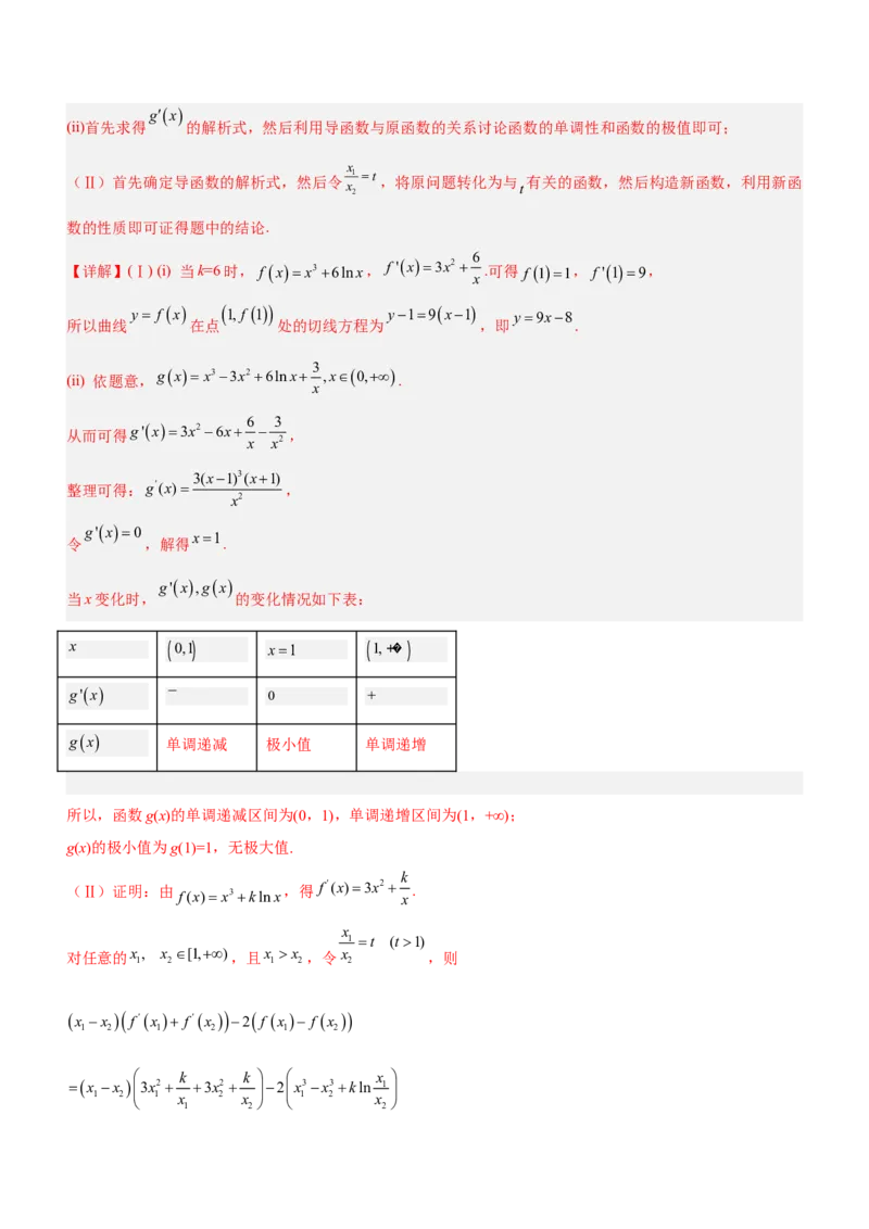 专题05导数与不等式（讲）解析版_2.2025数学总复习_2023年新高考资料_二轮复习_备战2023年高考数学二轮复习考点精讲练（新教材&middot;新高考）