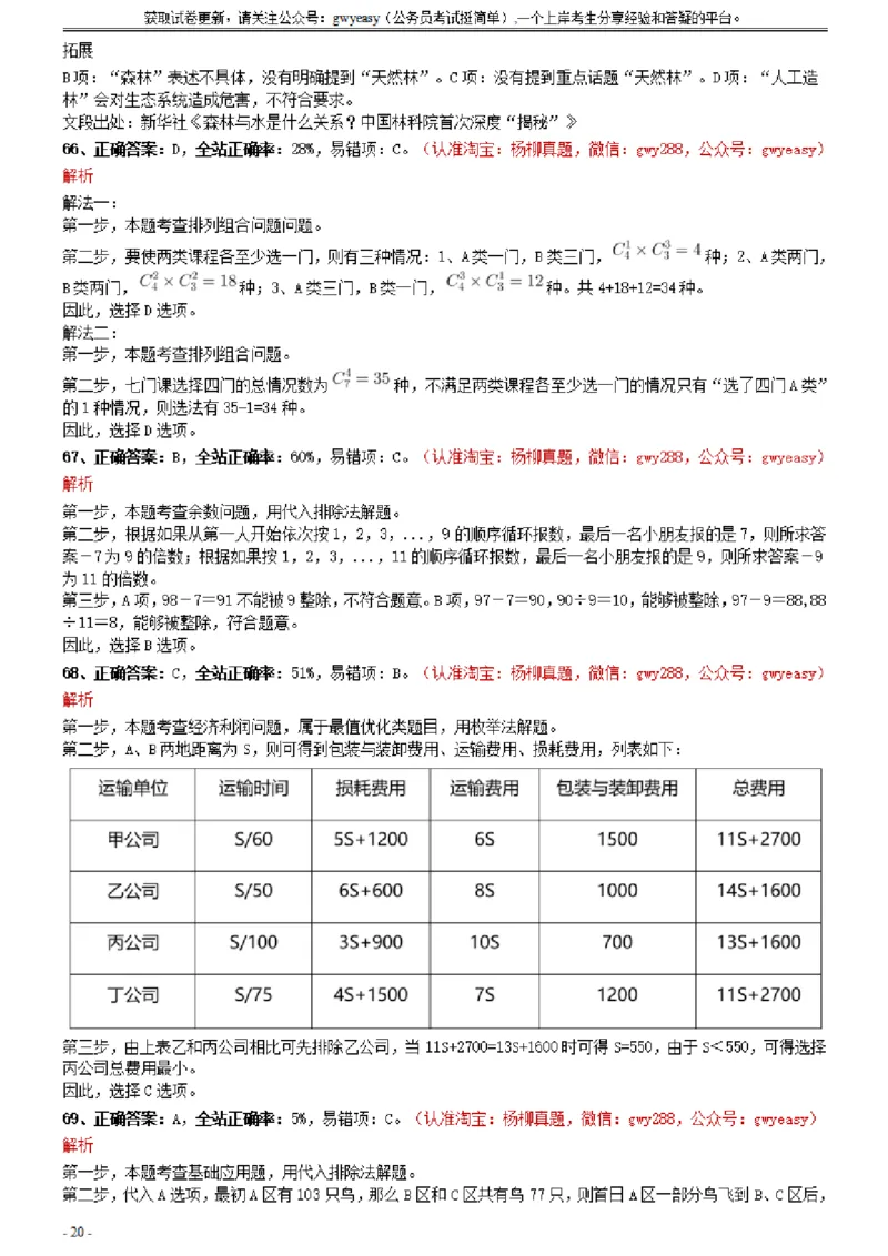 2021年0327江西公务员考试《行测》真题参考答案及解析_34省+国考真题_此文件夹为word版,不推荐使用_此word版为,不推荐使用_此word版为,不推荐使用_答案及解析