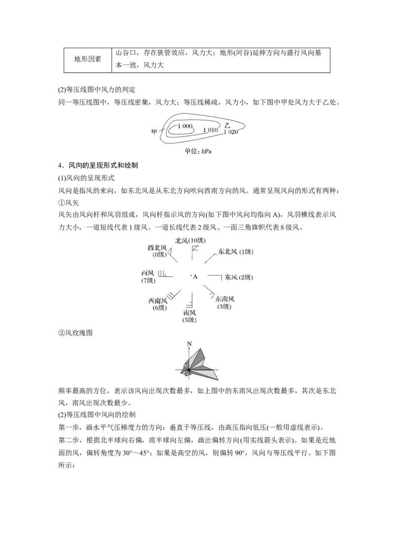 2024年高考地理一轮复习（新人教版）第1部分　第3章　第1讲　课时13　热力环流　大气的水平运动&mdash;&mdash;风_9.2025地理总复习_2024年新高考资料_1.2024一轮复习