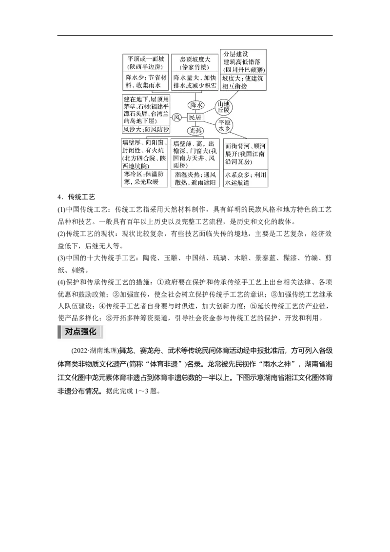2023年高考地理二轮复习（全国版）第1部分专题突破专题10微专题19　传统文化_9.2025地理总复习_赠品通用版（老高考）复习资料_二轮复习_2023年高考地理二轮复习讲义（全国版）