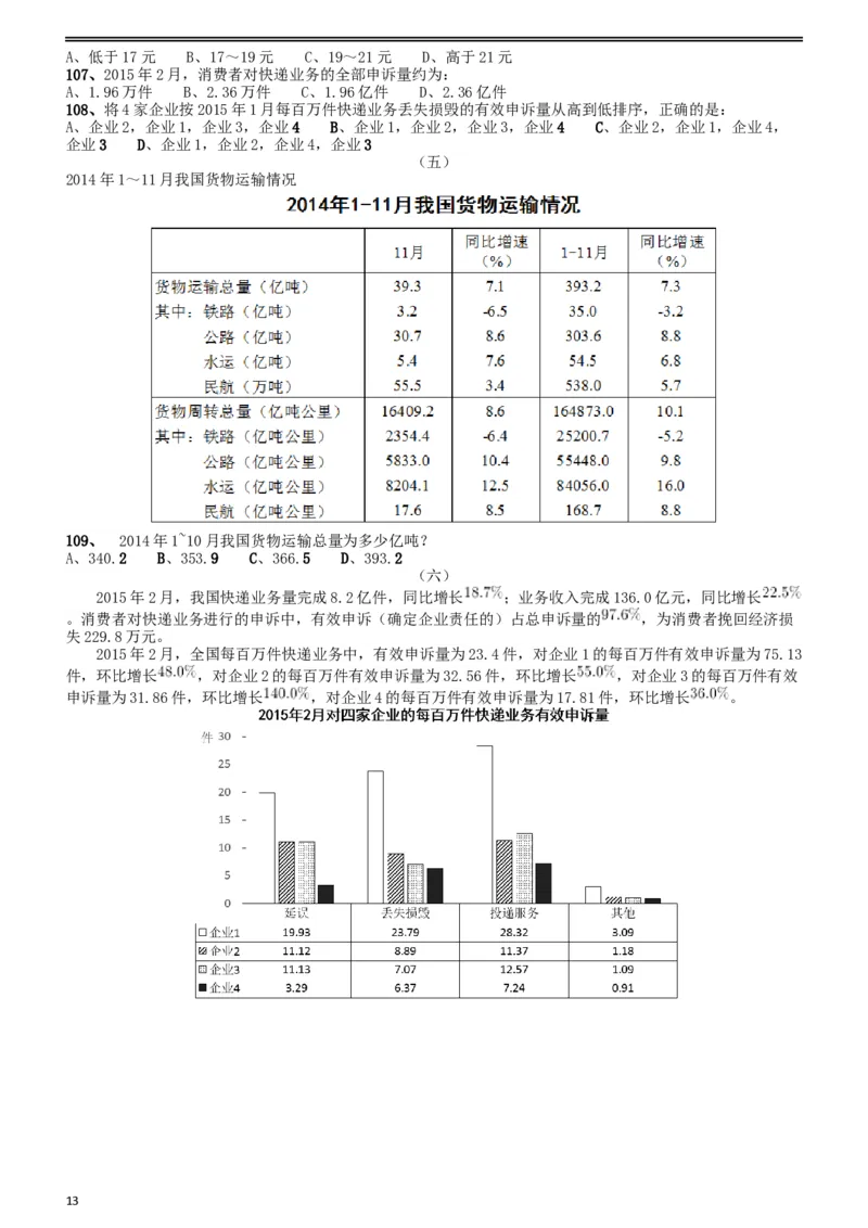 2016年423联考《行测》真题（贵州卷）_34省+国考真题_此文件夹为word版,不推荐使用_此word版为,不推荐使用_此word版为,不推荐使用_贵州公务员考试真题word版
