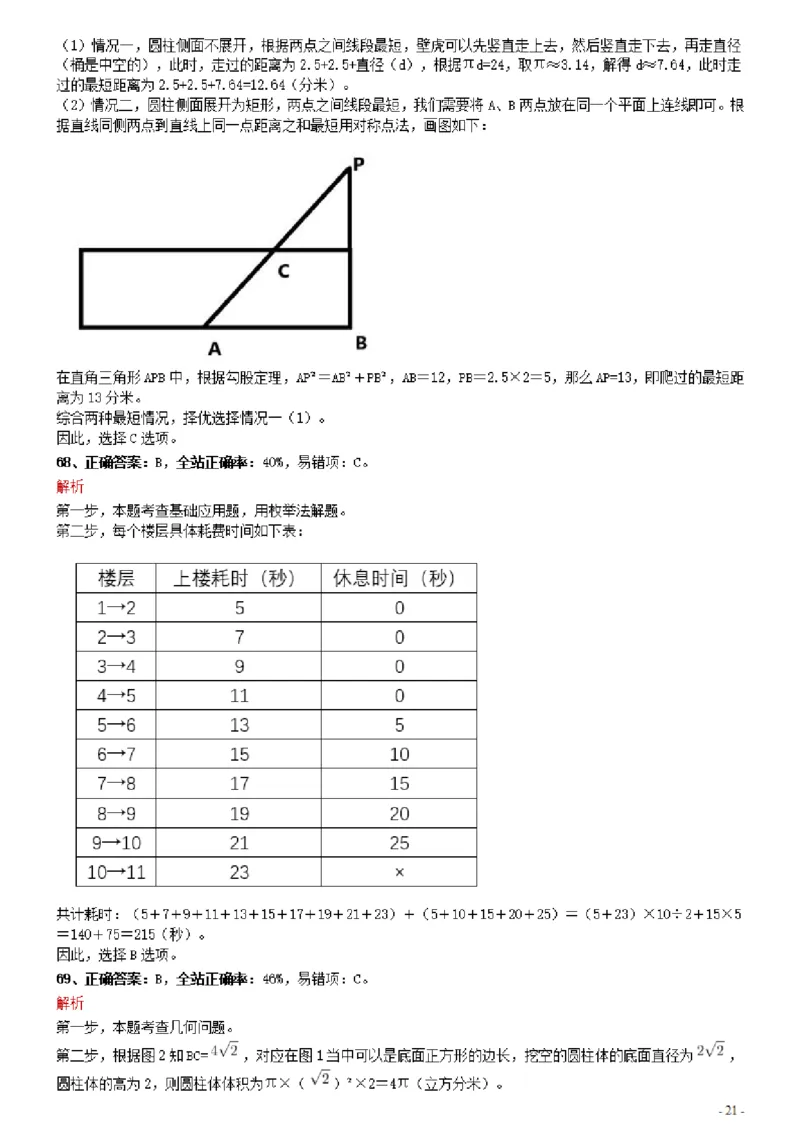 2021年0327辽宁公务员考试《行测》真题参考答案及解析_34省+国考真题_34省考+国考pdf版推荐用这个版本_34省行测+申论真题pdf推荐用这个版本_辽宁公务员考试真题pdf版_答案及解析