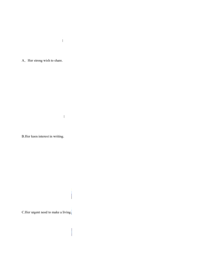 专题12记叙文类阅读理解（原卷版）_3.2025英语总复习_2023年新高考资料_二轮复习_2023年高考英语毕业班二轮热点题型归纳与变式演练（新高考专用）288150943