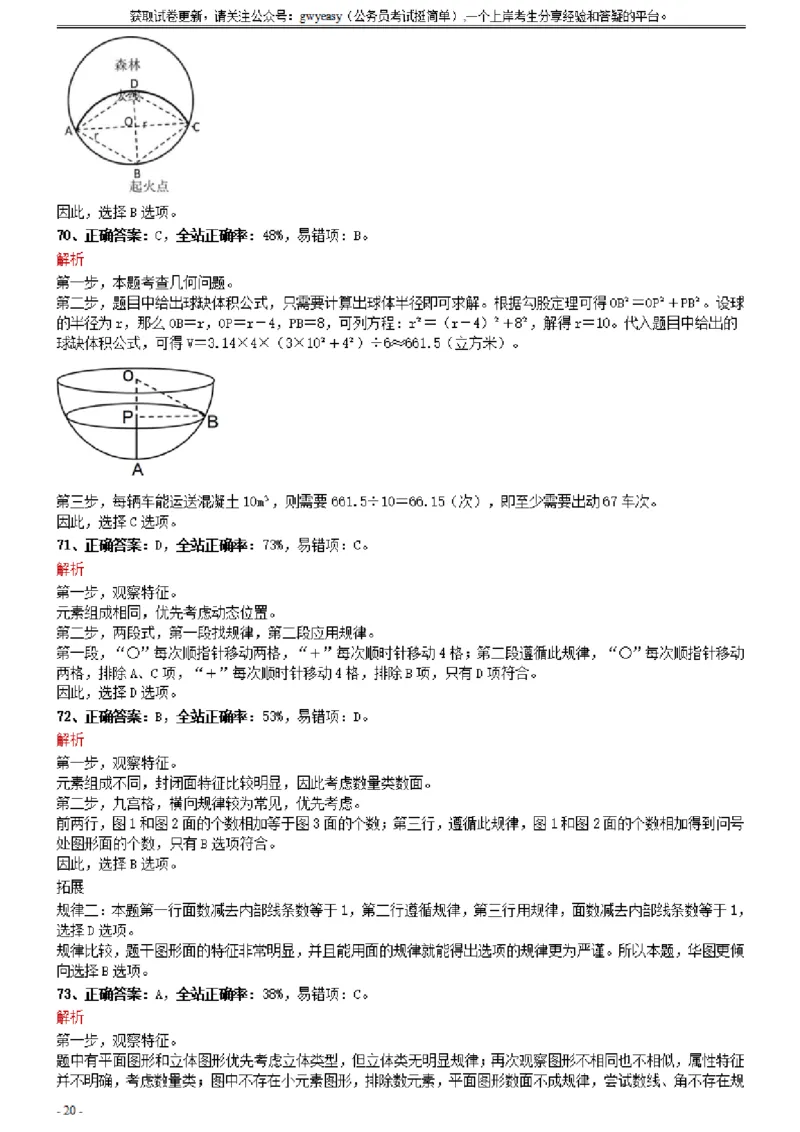 2021年0327湖北公务员考试《行测》真题参考答案及解析_34省+国考真题_34省考+国考pdf版推荐用这个版本_34省行测+申论真题pdf推荐用这个版本_湖北公务员考试真题pdf版_答案及解析