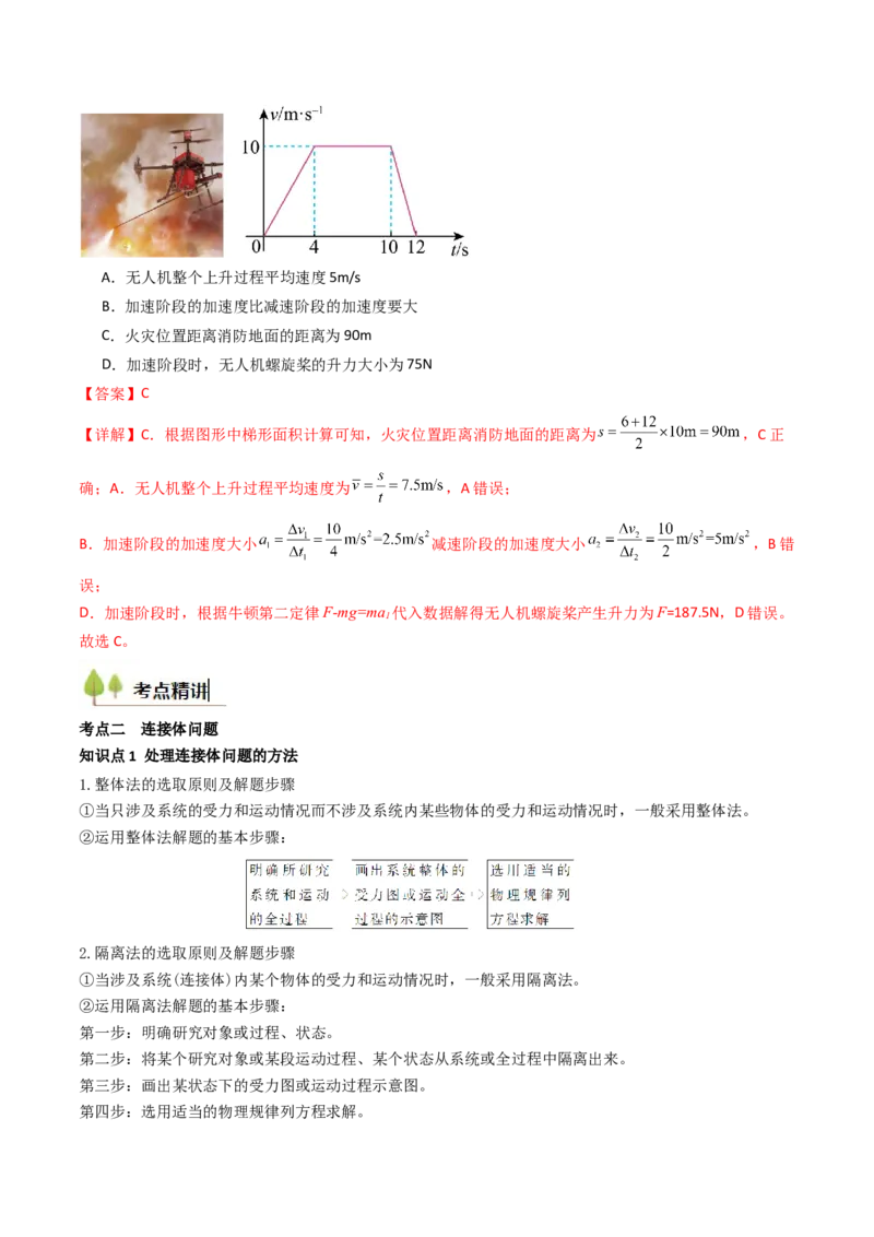 考点12牛顿第二定律的综合应用（核心考点精讲精练）（解析版）_4.2025物理总复习_2025年新高考资料_一轮复习_备战2025年高考物理一轮复习考点帮（新高考通用）