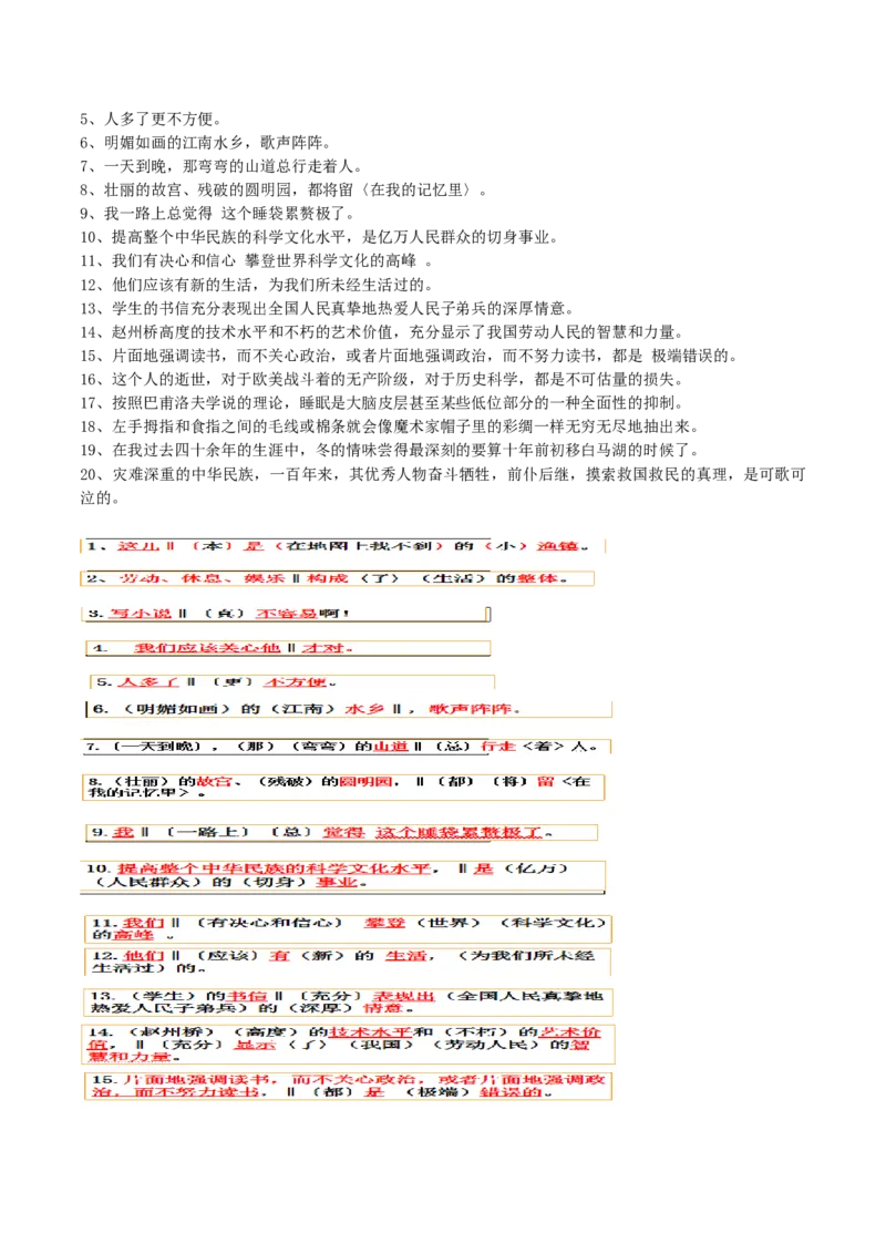 专题01语法知识梳理-备战2024年高考语文语言文字运用专项突破（解析版）_1.2025语文总复习_2024年新高考资料_3.2024专项复习_备战2024年高考语文语言文字运用专项突破（成语专辑）