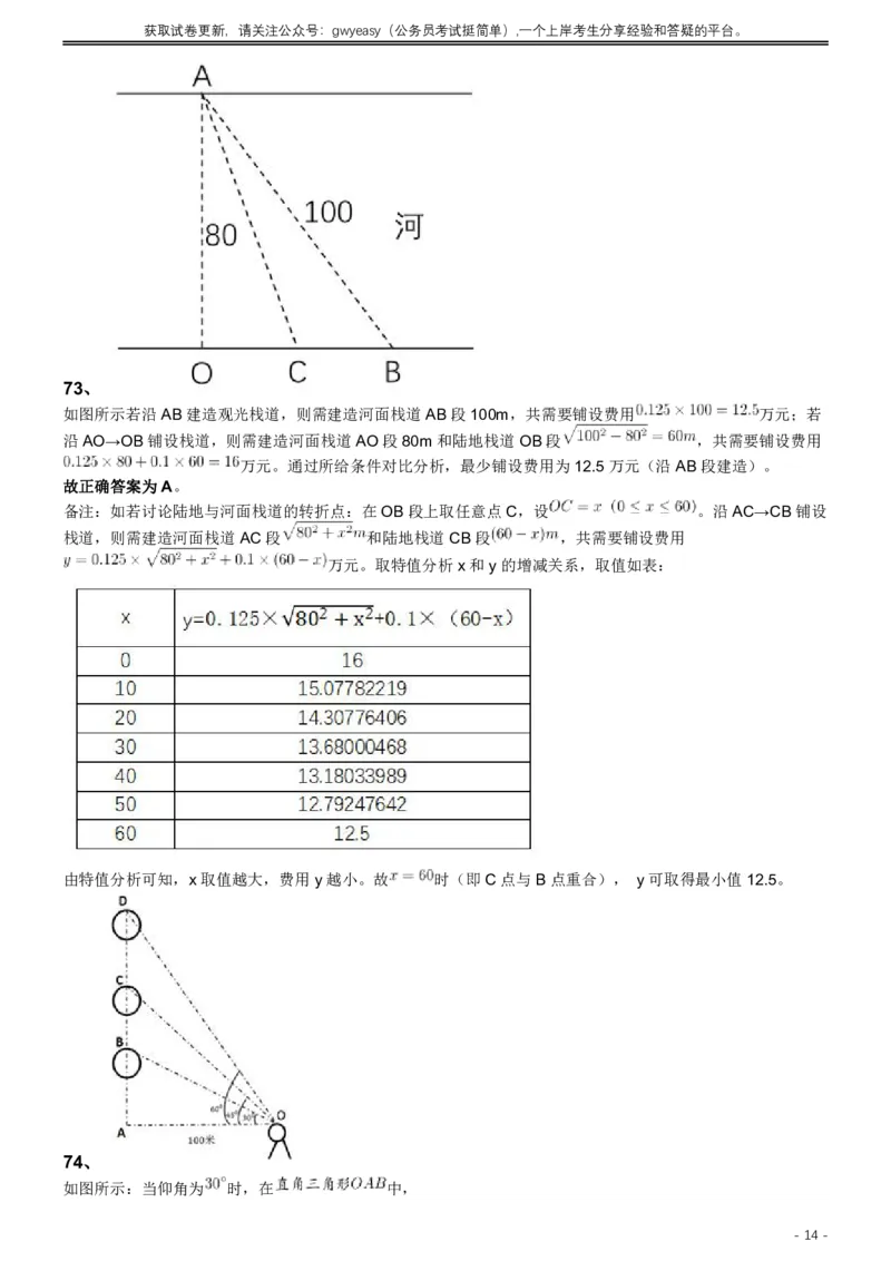 2019年420联考《行测》真题（江西乡镇卷）答案及解析_34省+国考真题_34省考+国考pdf版推荐用这个版本_34省行测+申论真题pdf推荐用这个版本_江西公务员考试真题pdf版_答案及解析