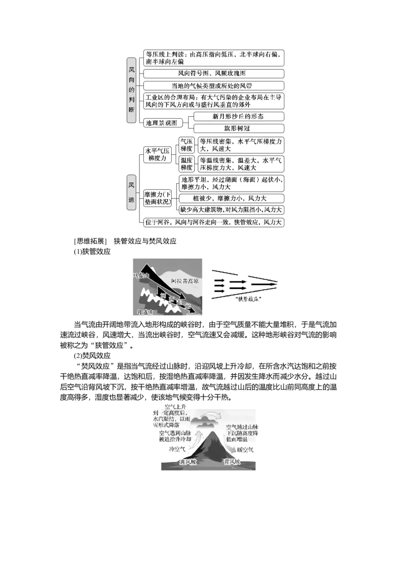 2023届高三地理二轮专题复习学案专题二大气运动_9.2025地理总复习_赠品通用版（老高考）复习资料_二轮复习_通用版2023届高三地理二轮专题复习学案（含解析）