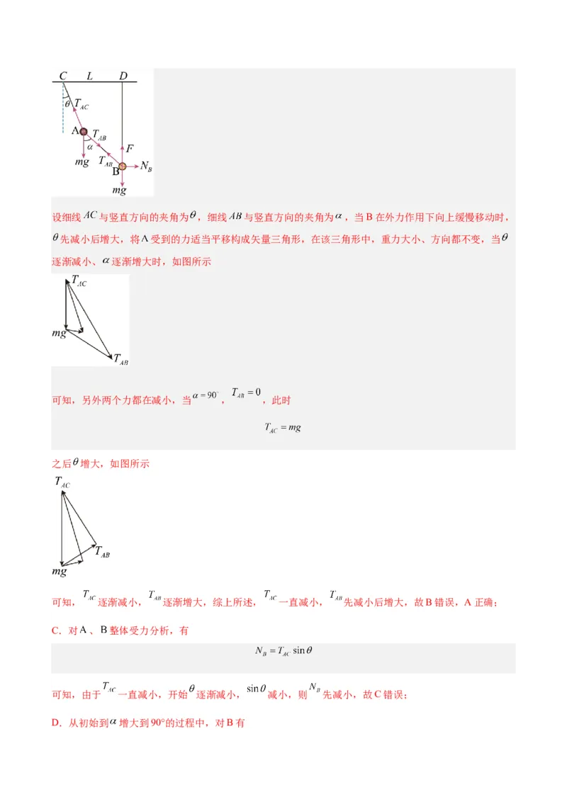 黄金卷07-赢在高考&middot;黄金8卷备战2024年高考物理模拟卷（山东卷专用）（解析版）_4.2025物理总复习_2024年新高考资料_4.2024高考模拟预测试卷