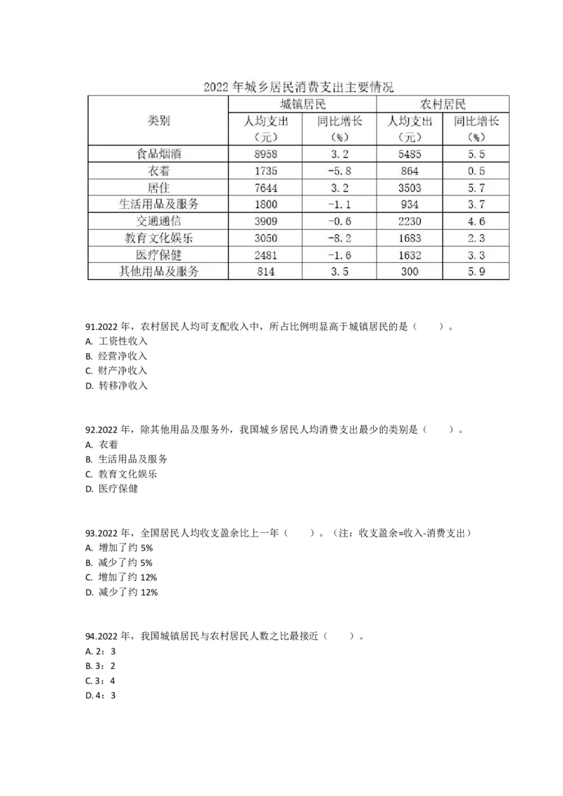 2023年广东省公务员录用考试《行测》题（县级卷）_34省+国考真题_34省考+国考pdf版推荐用这个版本_34省行测+申论真题pdf推荐用这个版本_广东公务员考试真题pdf版_题目
