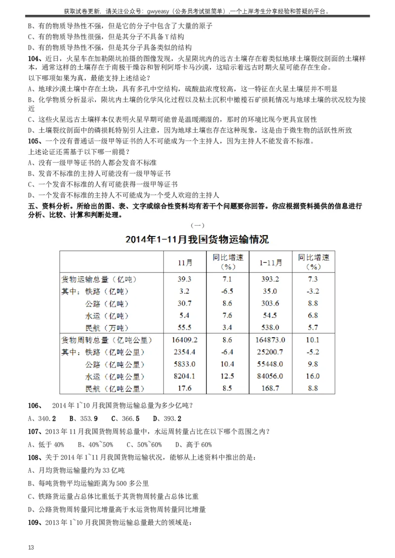 2016年423联考《行测》真题（云南卷）_34省+国考真题_此文件夹为word版,不推荐使用_此word版为,不推荐使用_此word版为,不推荐使用_云南公务员考试真题word版