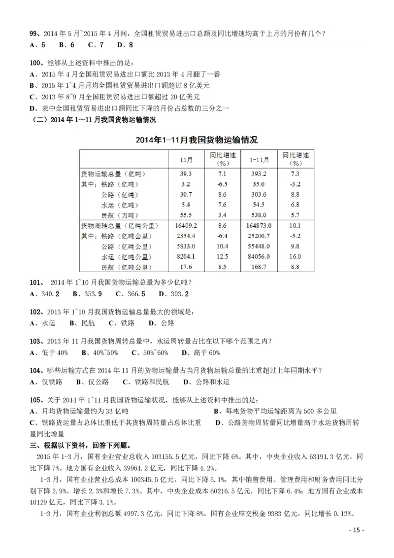 2016年423公务员联考《行测》（海南卷）_34省+国考真题_34省考+国考pdf版推荐用这个版本_34省行测+申论真题pdf推荐用这个版本_海南公务员考试真题pdf版_题目