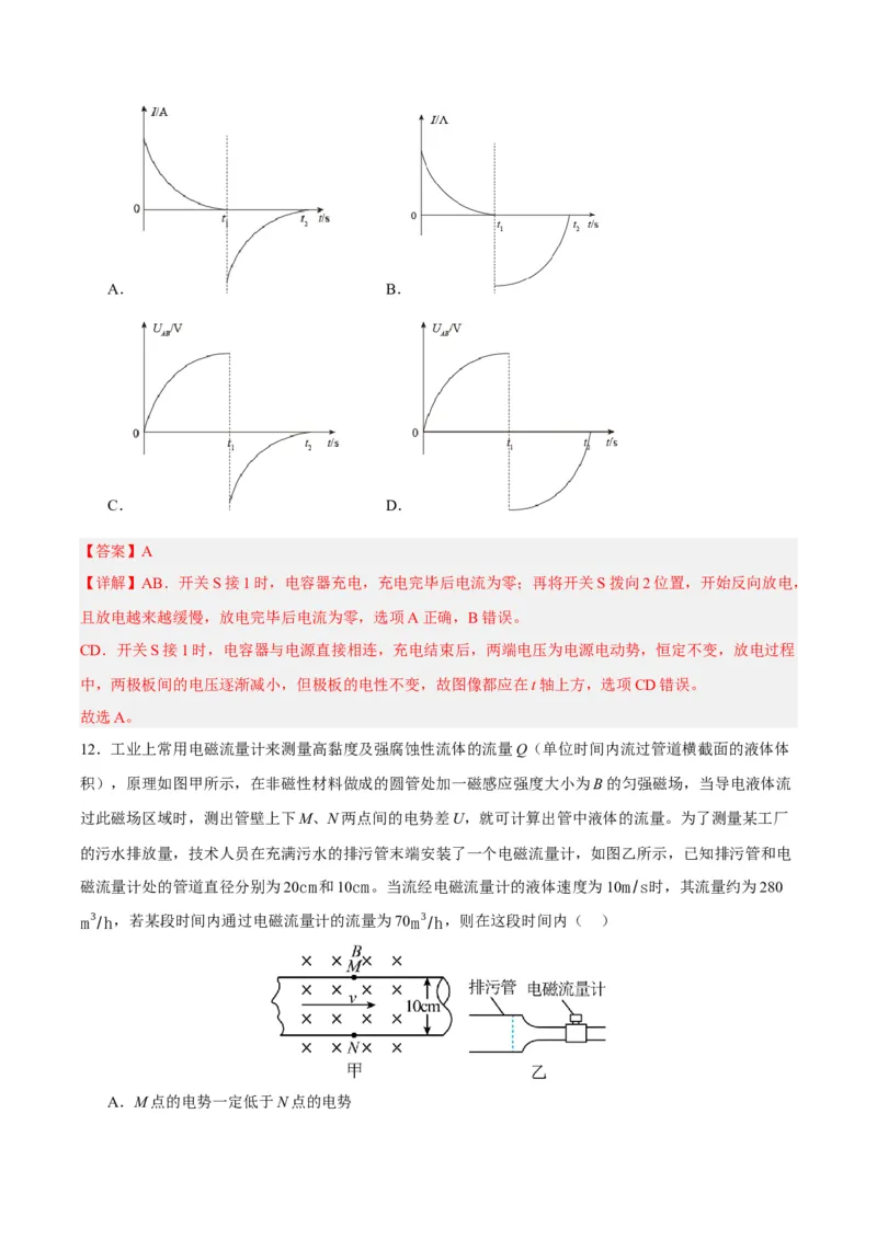 黄金卷05-赢在高考&middot;黄金8卷备战2024年高考物理模拟卷（北京卷专用）（解析版）_4.2025物理总复习_2024年新高考资料_4.2024高考模拟预测试卷