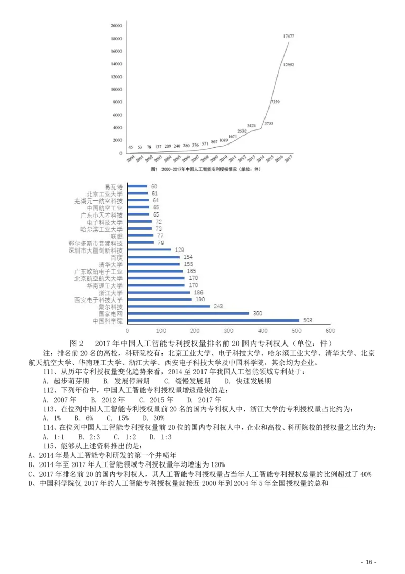 2019年420联考《行测》真题（贵州卷）_34省+国考真题_34省考+国考pdf版推荐用这个版本_34省行测+申论真题pdf推荐用这个版本_贵州公务员考试真题pdf版_题目