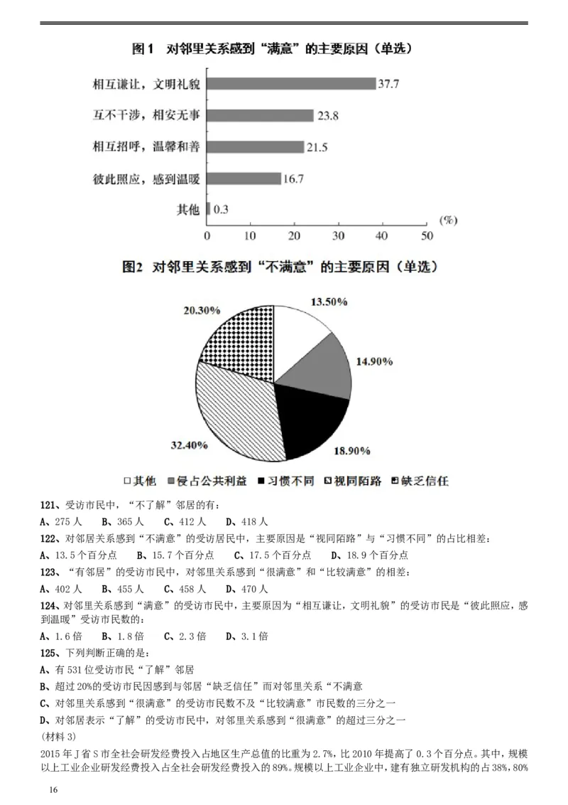 2017年江苏公务员考试《行测》真题（A类）_34省+国考真题_此文件夹为word版,不推荐使用_此word版为,不推荐使用_此word版为,不推荐使用_江苏行测+申论09-22