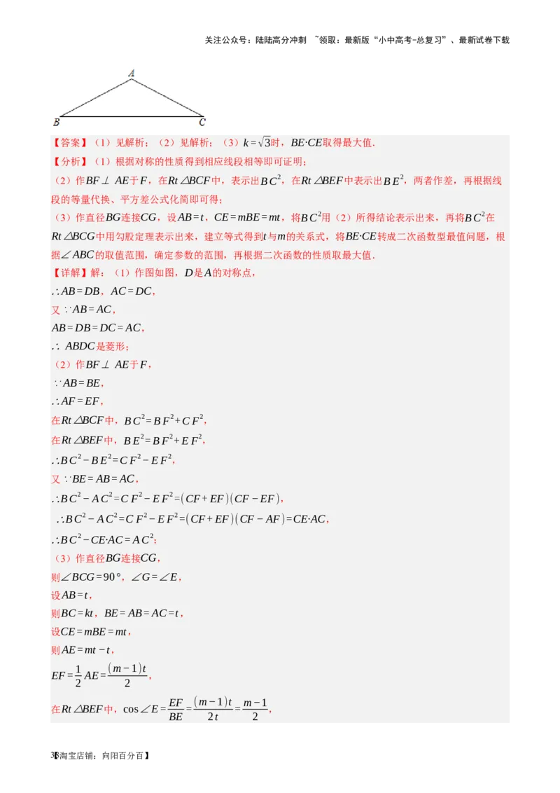 第19讲直角三角形（讲义）（解析版）_02中考总复习（2026版更新中）_02-数学-中考总复习_2024年中考复习资料_一轮复习资料_配套讲义（原卷版+解析版）_教师版（含答案解析）