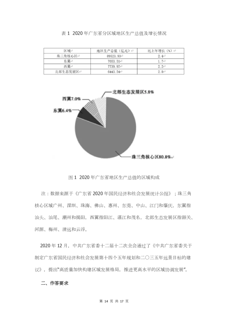 2021年广东省公务员考试申论真题及答案（县级卷）_34省+国考真题_34省考+国考pdf版推荐用这个版本_34省行测+申论真题pdf推荐用这个版本_广东公务员考试真题pdf版