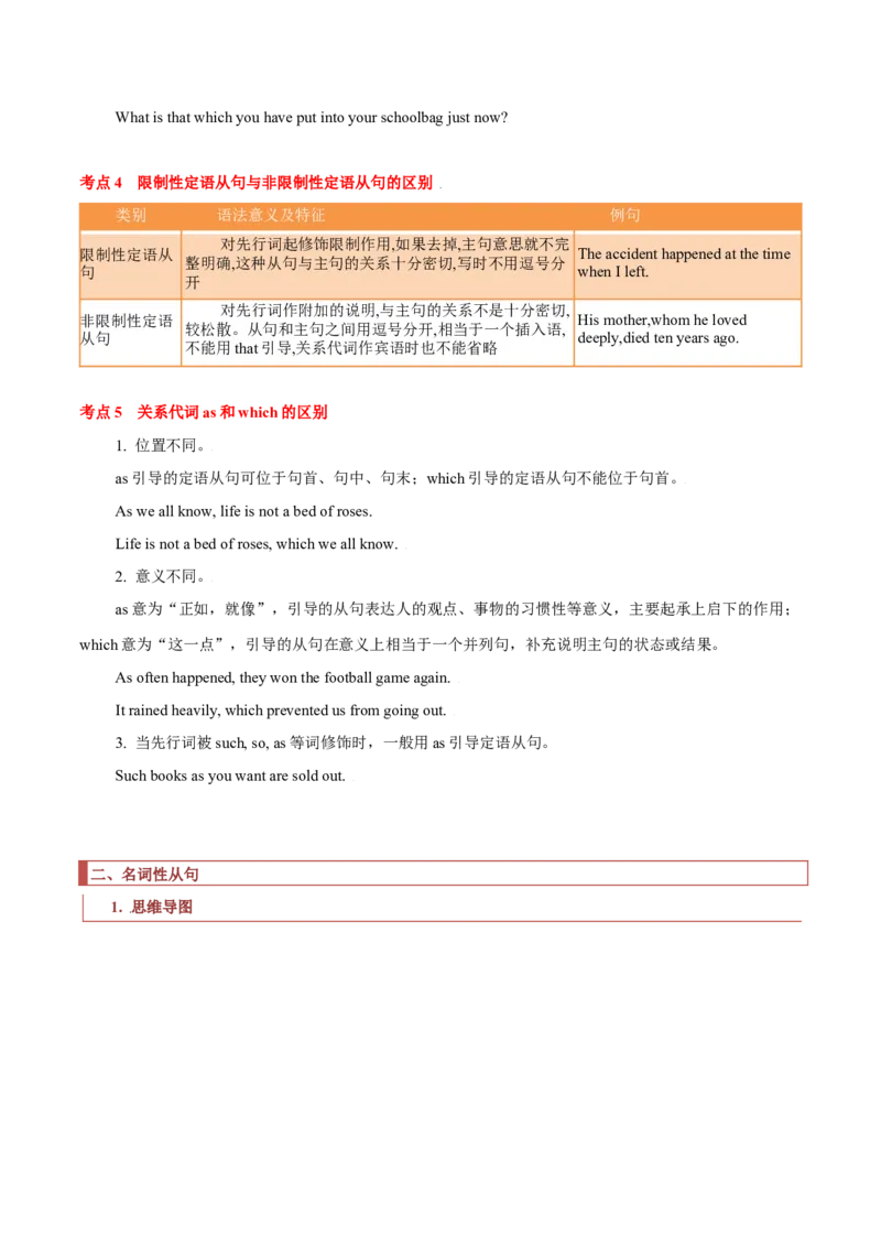 专题05高频语法之定语从句、名词性从句与语法填空（解析版）_3.2025英语总复习_2024年新高考资料_2.2024二轮复习_2024年高考英语二轮热点题型归纳与变式演练（新高考通用）
