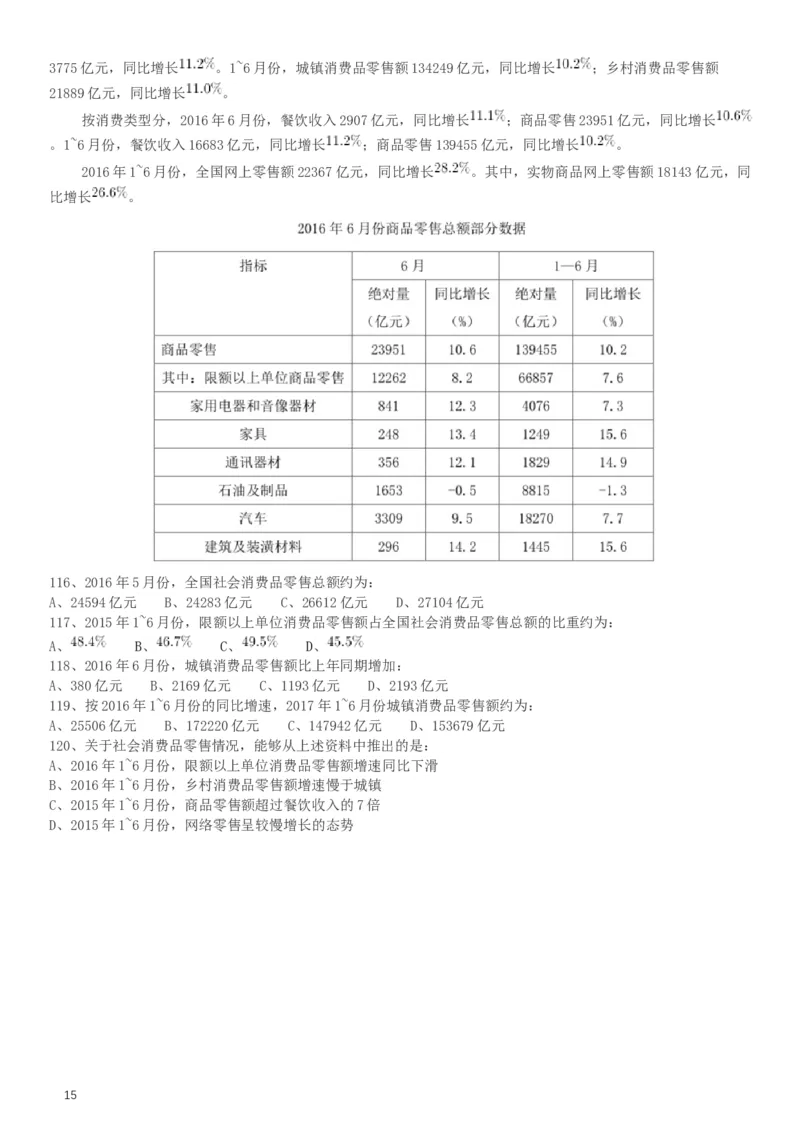 2017年422公务员联考《行测》真题（天津卷）_34省+国考真题_此文件夹为word版,不推荐使用_此word版为,不推荐使用_此word版为,不推荐使用_题目