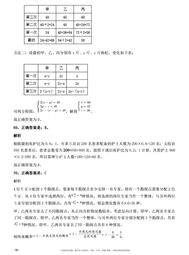 2022年江西省公务员录用考试《行测》题（网友回忆版）答案与解析_34省+国考真题_34省考+国考pdf版推荐用这个版本_34省行测+申论真题pdf推荐用这个版本_答案及解析