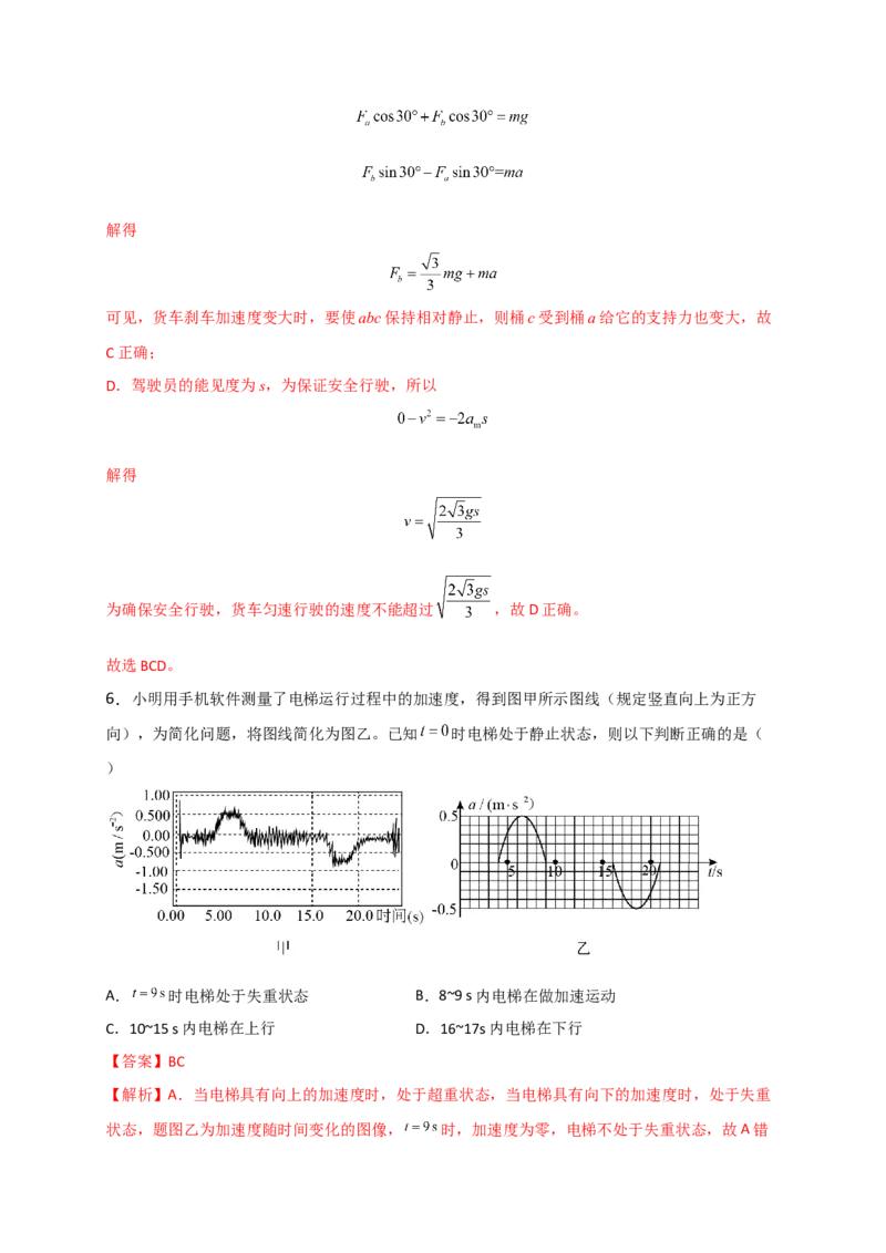 重难点02牛顿运动定律与直线运动（解析版）&mdash;2023年高考物理热点&middot;重点&middot;难点专练（全国通用）_4.2025物理总复习_赠品通用版（老高考）复习资料_专项复习