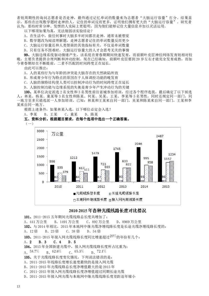 2016年重庆市公务员考试《行测》真题（下半年卷）_34省+国考真题_此文件夹为word版,不推荐使用_此word版为,不推荐使用_此word版为,不推荐使用_题目