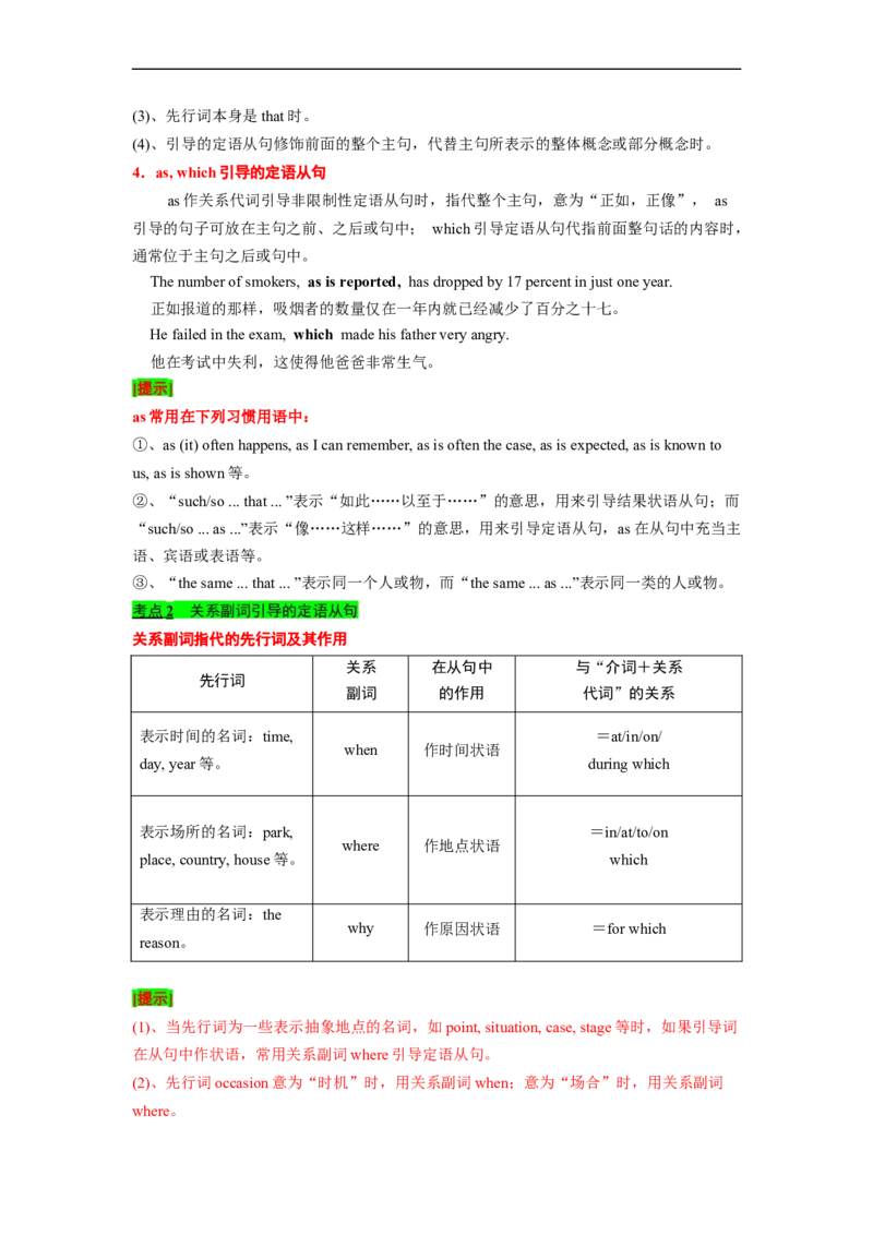 专题06高频考点定语从句和名词性从句与语法填空（原卷版）_3.2025英语总复习_赠品通用版（老高考）复习资料_二轮复习