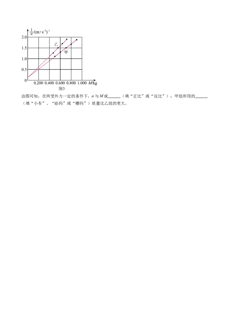 考点13探究加速度与物体受力、物体质量的关系（核心考点精讲精练）（原卷版）_4.2025物理总复习_2025年新高考资料_一轮复习_备战2025年高考物理一轮复习考点帮（新高考通用）