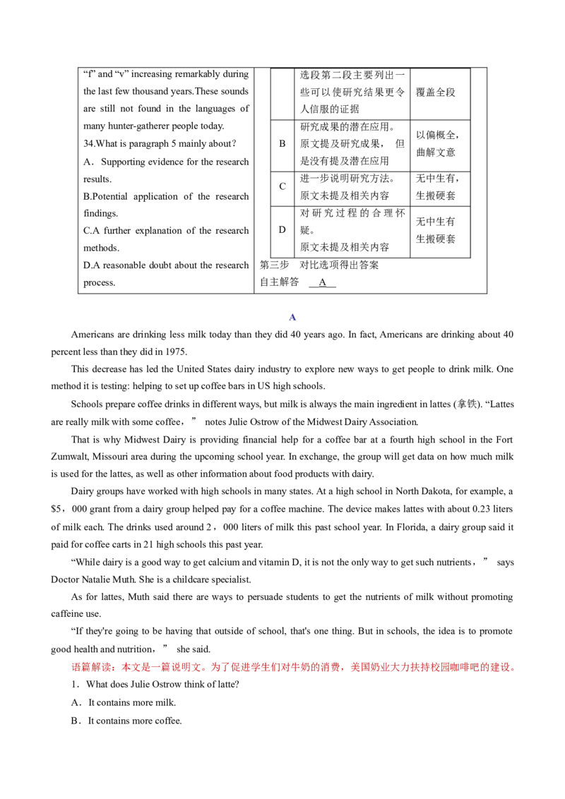 专题03+主旨大意题+把握文脉明主题-备战2023年高考英语〖破解阅读理解〗讲练测_3.2025英语总复习_2023年新高考资料_专项复习_阅读理解专项