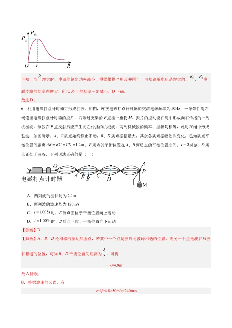 黄金卷02-赢在高考&middot;黄金8卷备战2024年高考物理模拟卷（山东卷专用）（解析版）_4.2025物理总复习_2024年新高考资料_4.2024高考模拟预测试卷