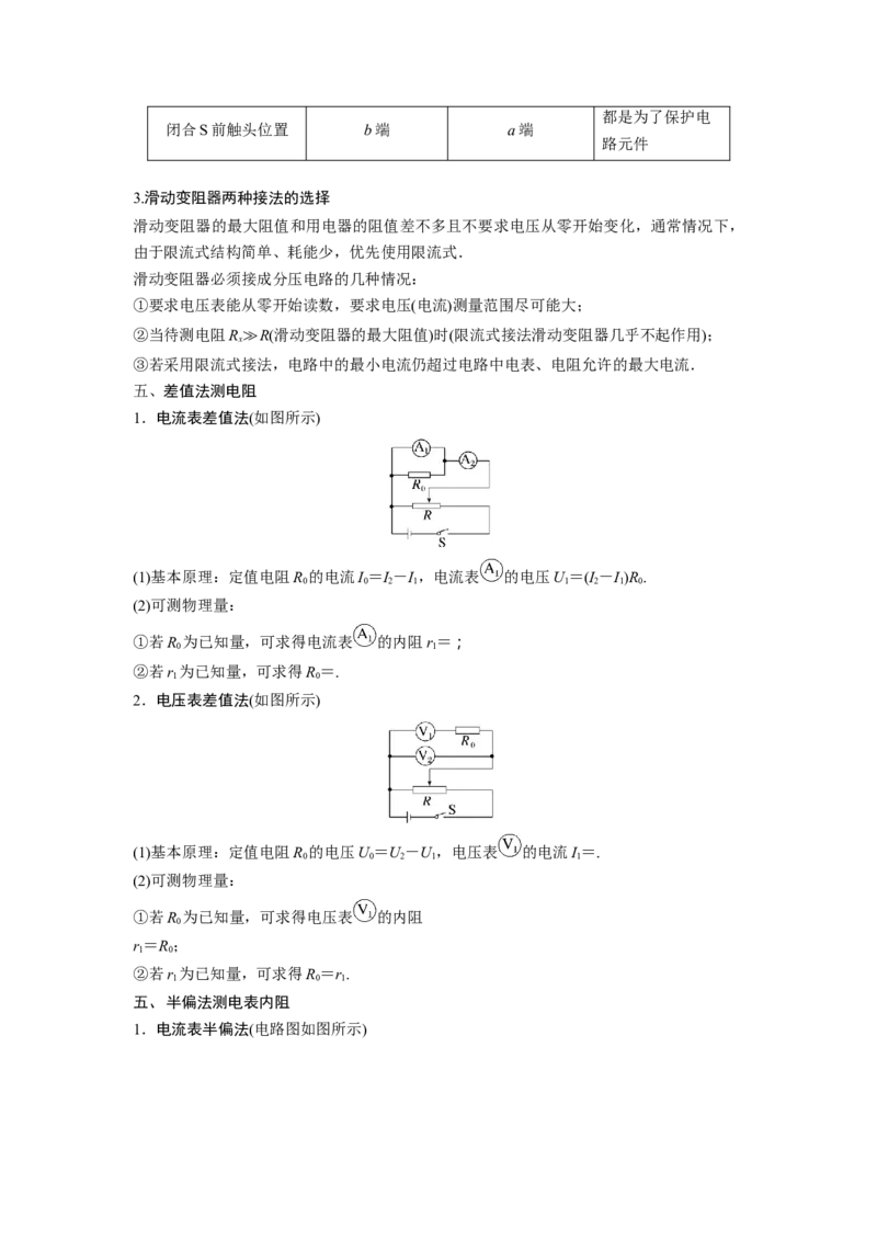 重难点14电学实验（原卷版）_4.2025物理总复习_2024年新高考资料_3.2024专项复习_2024年高考物理热点&middot;重点&middot;难点专练（新高考专用）