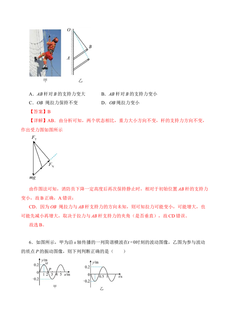 黄金卷02-赢在高考&middot;黄金8卷备战2024年高考物理模拟卷（辽宁专用）（解析版）_4.2025物理总复习_2024年新高考资料_4.2024高考模拟预测试卷