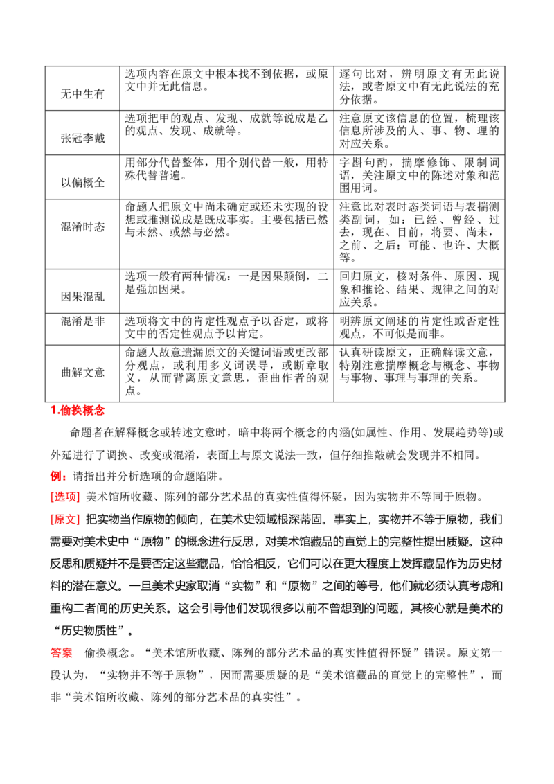 专题02：信息类文本信息筛选、整合、辨析-上好课2025年高考语文一轮复习知识清单（解析版）_1.2025语文总复习_2025年新高考资料_一轮复习_2025年高考语文一轮复习知识清单