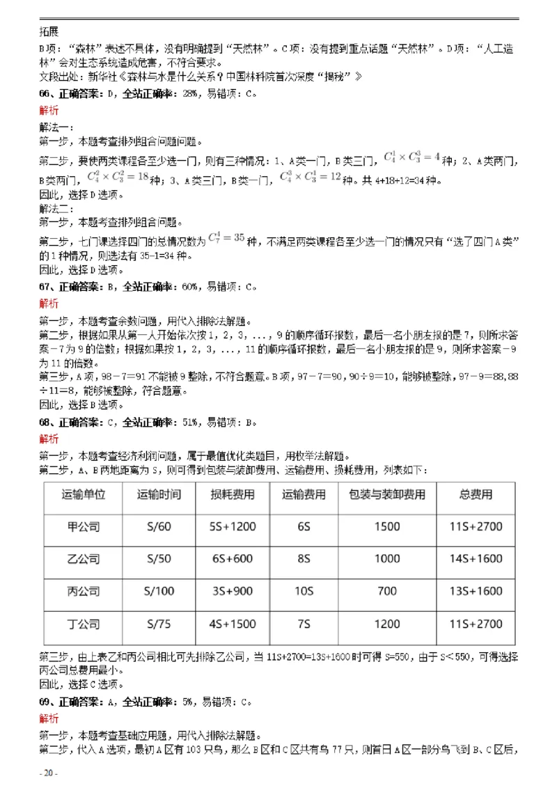 2021年0327江西公务员考试《行测》真题参考答案及解析_34省+国考真题_34省考+国考pdf版推荐用这个版本_34省行测+申论真题pdf推荐用这个版本_江西公务员考试真题pdf版_答案及解析