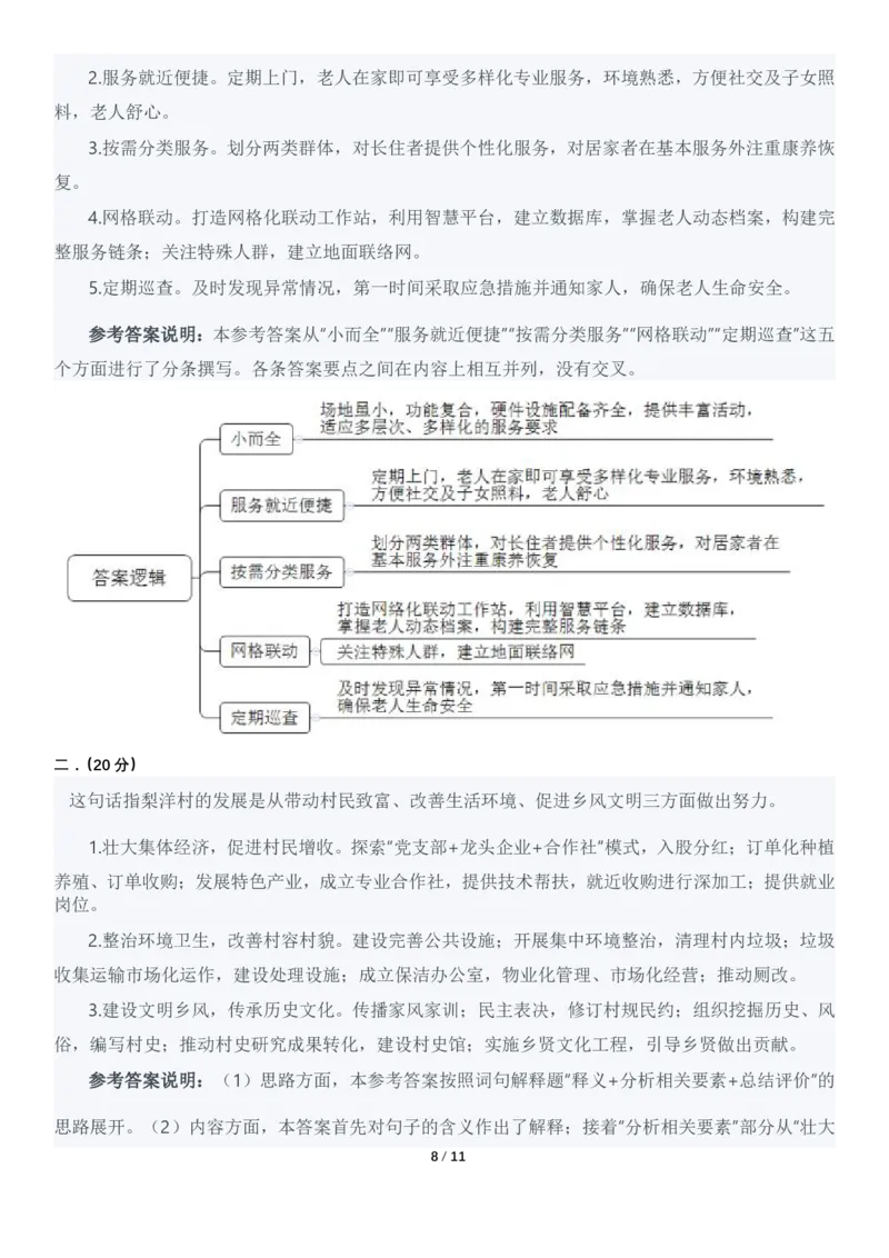 2022年公务员多省联考《申论》题（山西县乡卷）及答案_34省+国考真题_34省考+国考pdf版推荐用这个版本_34省行测+申论真题pdf推荐用这个版本_山西公务员考试真题pdf版