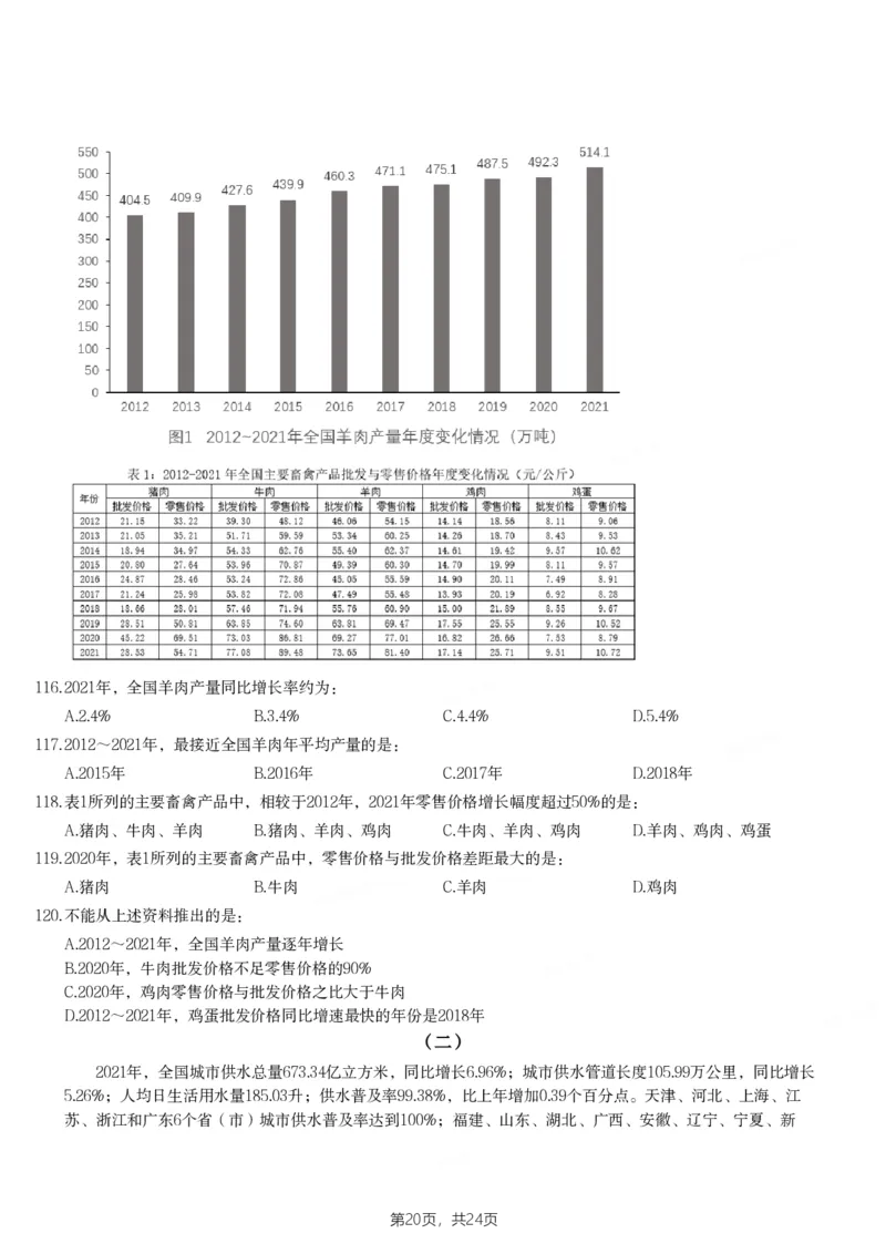 2023年江西省公务员录用考试《行测》题_34省+国考真题_34省考+国考pdf版推荐用这个版本_34省行测+申论真题pdf推荐用这个版本_江西公务员考试真题pdf版_题目