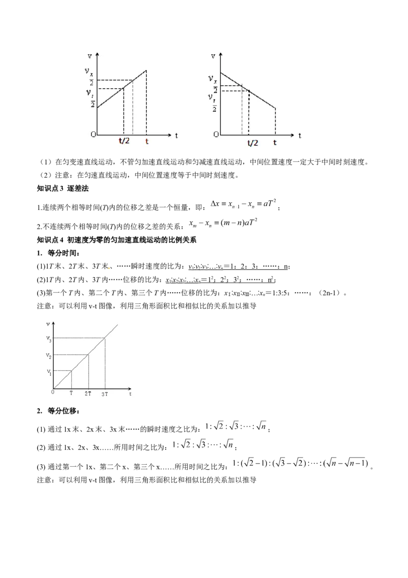 考点02匀变速直线运动的规律及应用&nbsp;（核心考点精讲精练）（原卷版）_4.2025物理总复习_2025年新高考资料_一轮复习_备战2025年高考物理一轮复习考点帮（新高考通用）