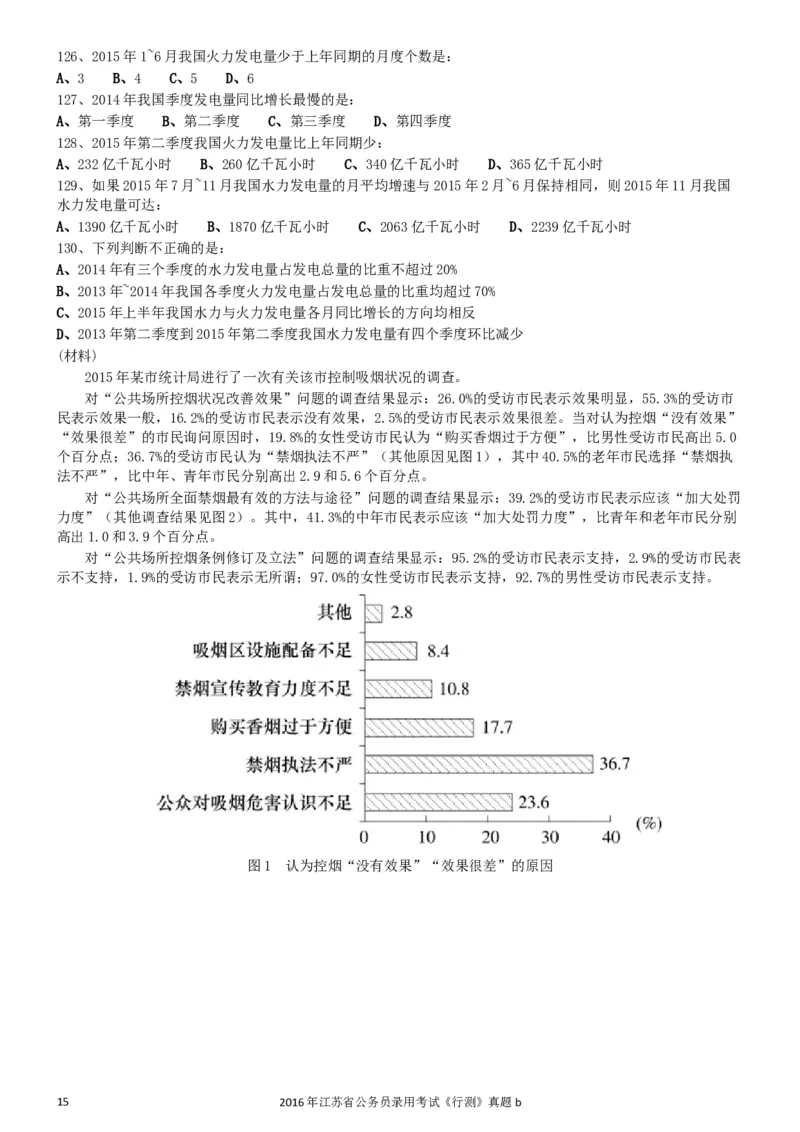2016年0312江苏公务员考试《行测》真题（B卷）_34省+国考真题_此文件夹为word版,不推荐使用_此word版为,不推荐使用_此word版为,不推荐使用_江苏行测+申论09-22