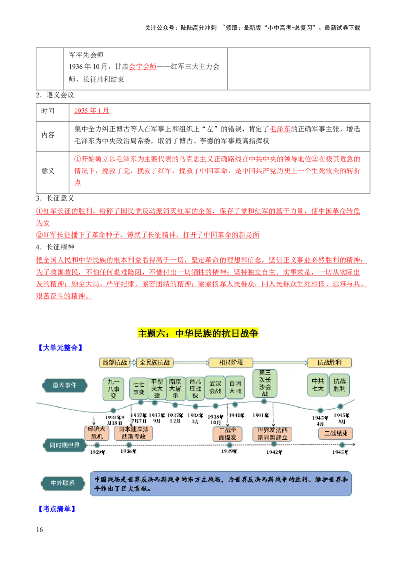 秘籍03++中国近代史（八上）（思维导图+大单元整合+考点清单+难点点拨）-备战2024年中考历史抢分秘籍（全国通用）_02中考总复习（2026版更新中）_06-历史-中考总复习_2024年中考复习资料