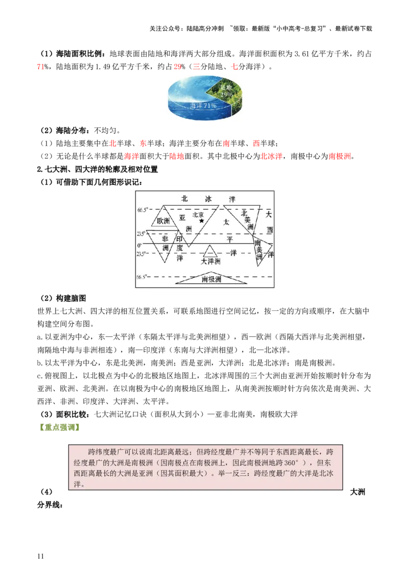 秘籍01+考前抢分法宝（20个思维导图+60个核心考点）-备战2024年中考地理抢分秘籍（全国通用）_02中考总复习（2026版更新中）_09-地理-中考总复习_2024年中考复习资料_三轮复习_考前抢分法宝