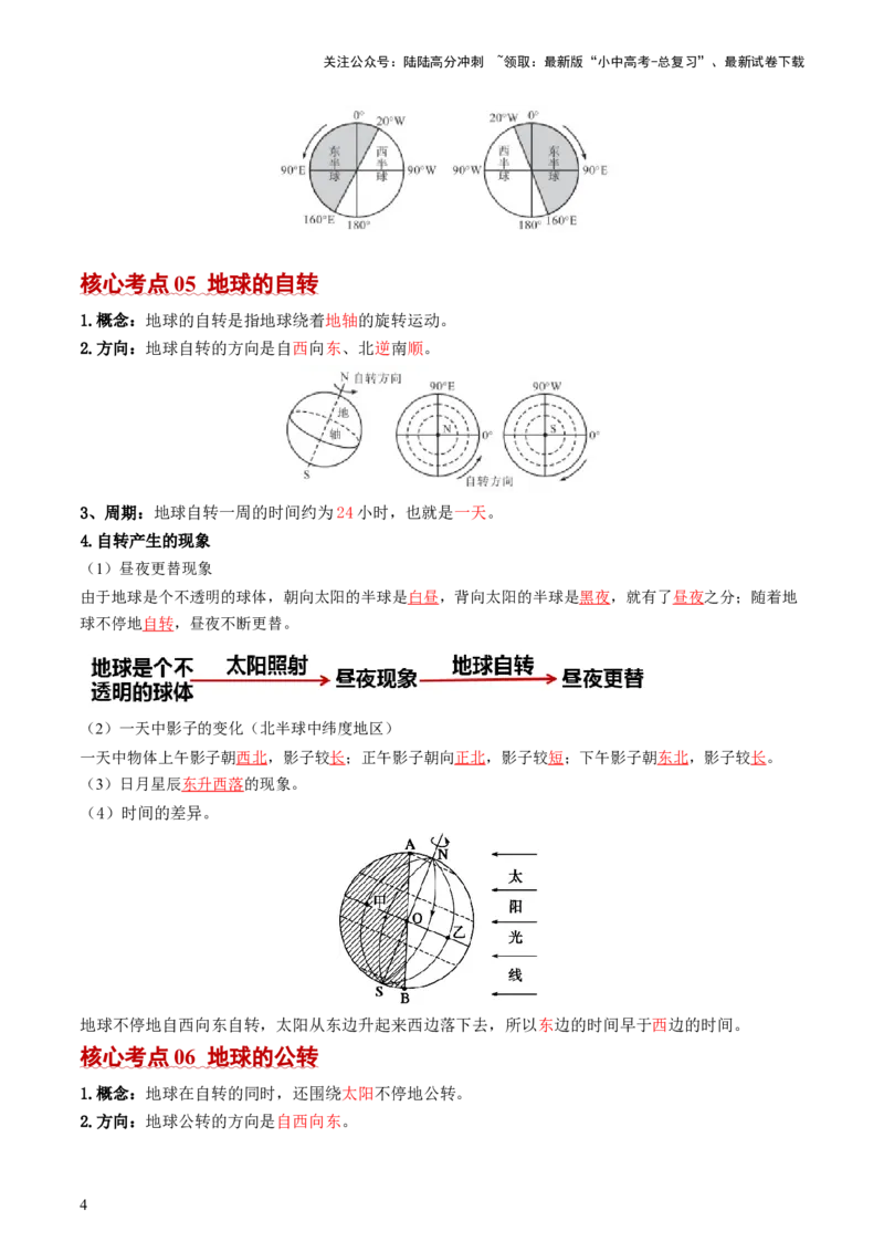 秘籍01+考前抢分法宝（20个思维导图+60个核心考点）-备战2024年中考地理抢分秘籍（全国通用）_02中考总复习（2026版更新中）_09-地理-中考总复习_2024年中考复习资料_三轮复习_考前抢分法宝