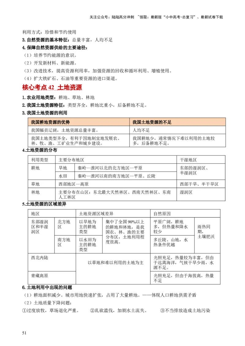 秘籍01+考前抢分法宝（20个思维导图+60个核心考点）-备战2024年中考地理抢分秘籍（全国通用）_02中考总复习（2026版更新中）_09-地理-中考总复习_2024年中考复习资料_三轮复习_考前抢分法宝