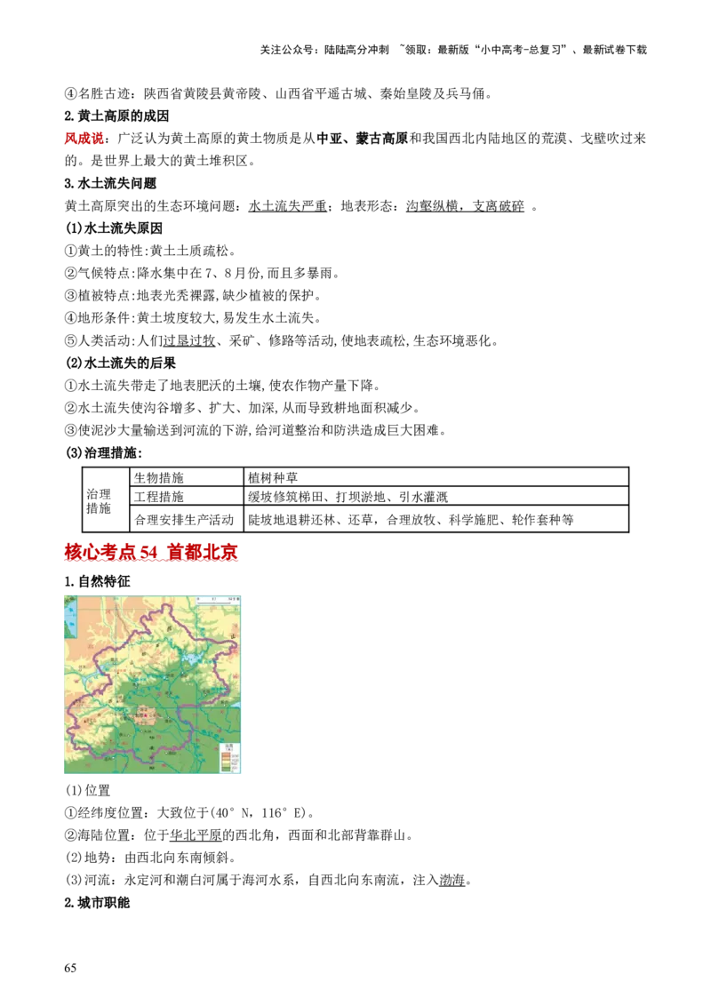 秘籍01+考前抢分法宝（20个思维导图+60个核心考点）-备战2024年中考地理抢分秘籍（全国通用）_02中考总复习（2026版更新中）_09-地理-中考总复习_2024年中考复习资料_三轮复习_考前抢分法宝