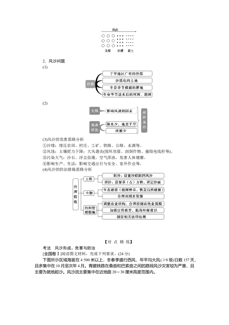 2023届高三地理二轮专题复习学案专题四地壳运动规律_9.2025地理总复习_赠品通用版（老高考）复习资料_二轮复习_通用版2023届高三地理二轮专题复习学案（含解析）