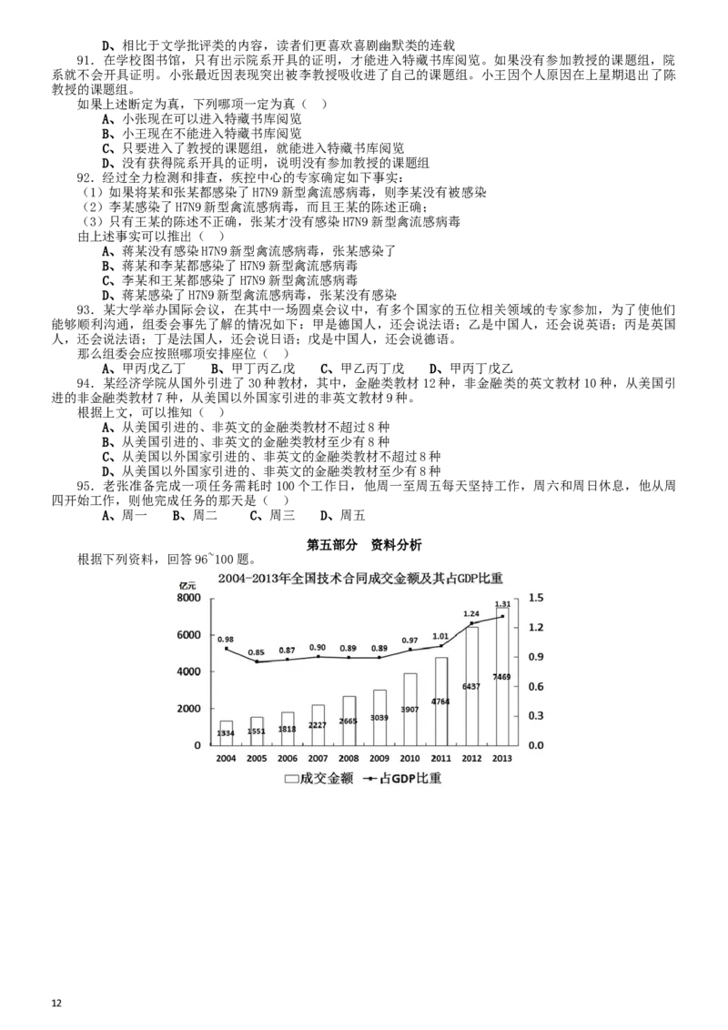 2016年上海公务员考试《行测》试卷（A卷）_34省+国考真题_此文件夹为word版,不推荐使用_此word版为,不推荐使用_此word版为,不推荐使用_题目