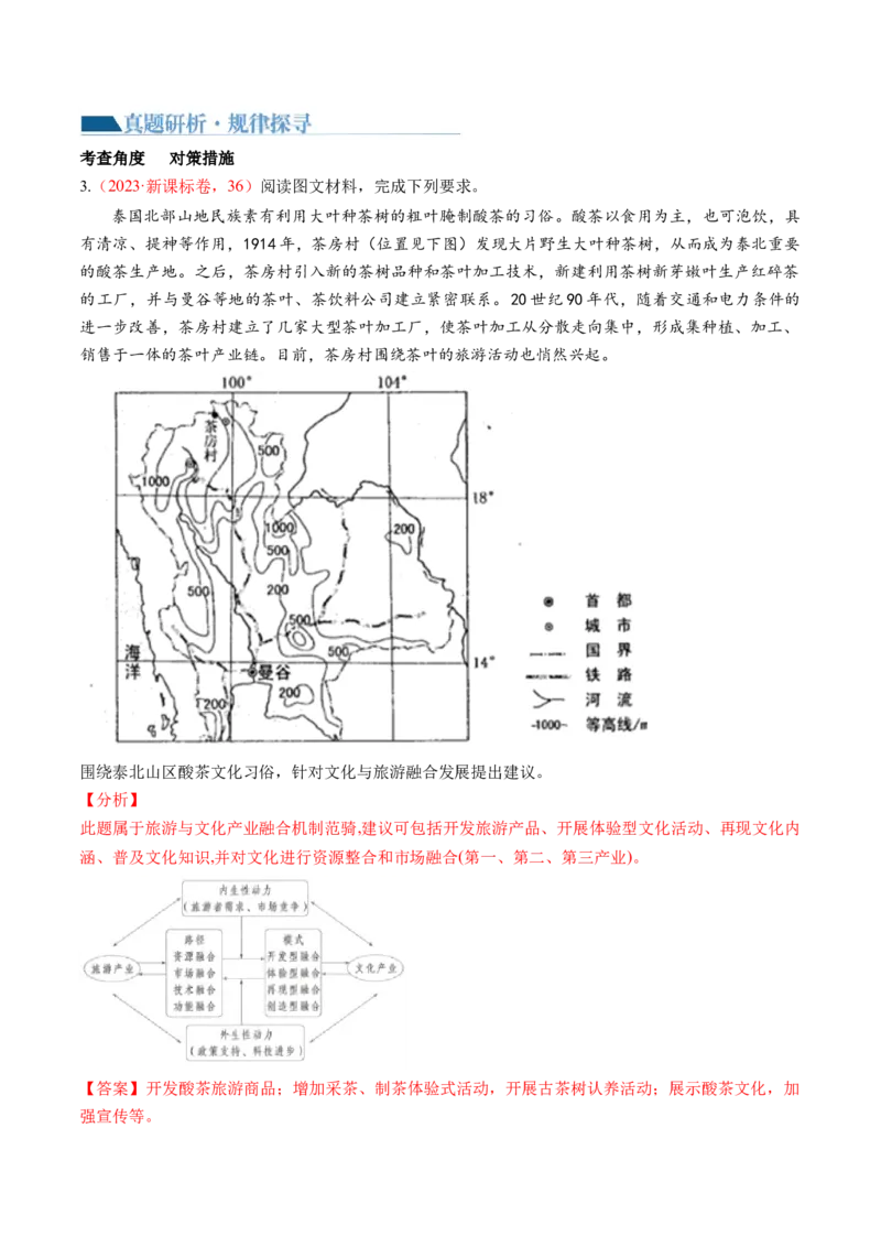 专题2非选择题攻略（讲义）（解析版）_9.2025地理总复习_2024年新高考资料_2.2024二轮复习_2024年高考地理二轮复习讲练测（新教材新高考）_攻略