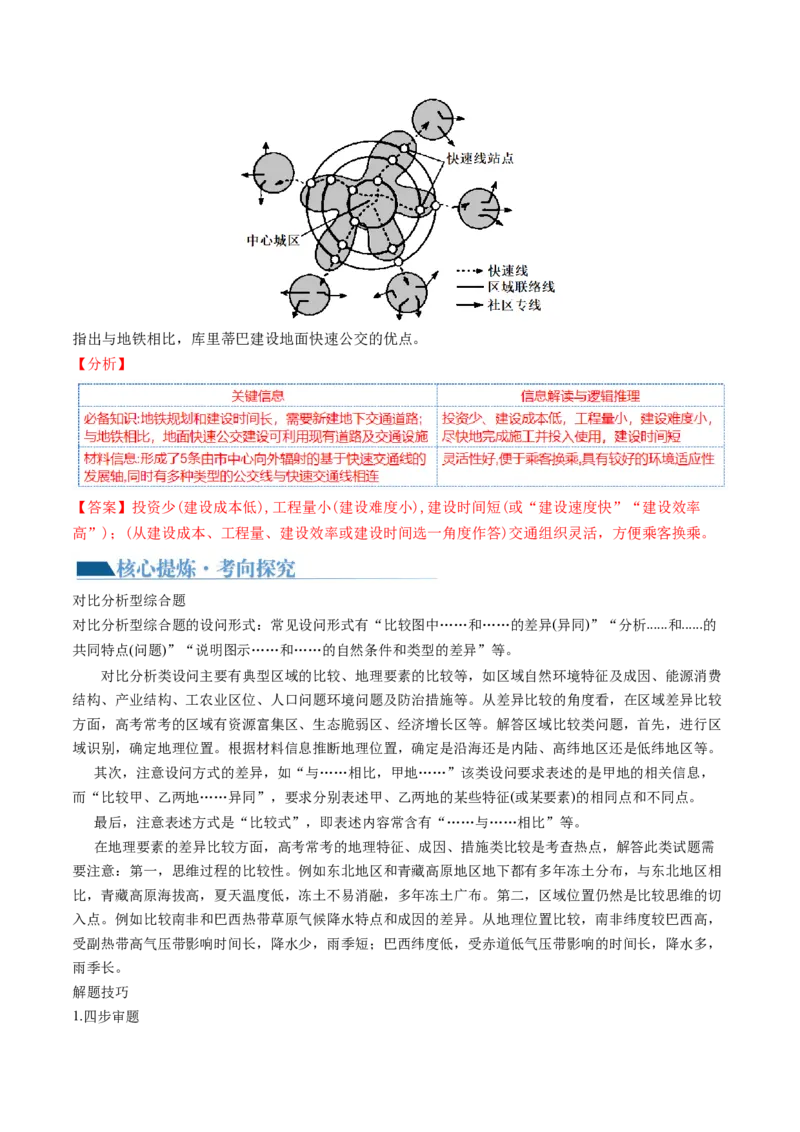 专题2非选择题攻略（讲义）（解析版）_9.2025地理总复习_2024年新高考资料_2.2024二轮复习_2024年高考地理二轮复习讲练测（新教材新高考）_攻略