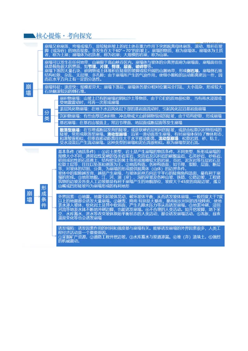 专题07自然灾害（讲义）（原卷版）_9.2025地理总复习_2024年新高考资料_2.2024二轮复习_2024年高考地理二轮复习讲练测（新教材新高考）